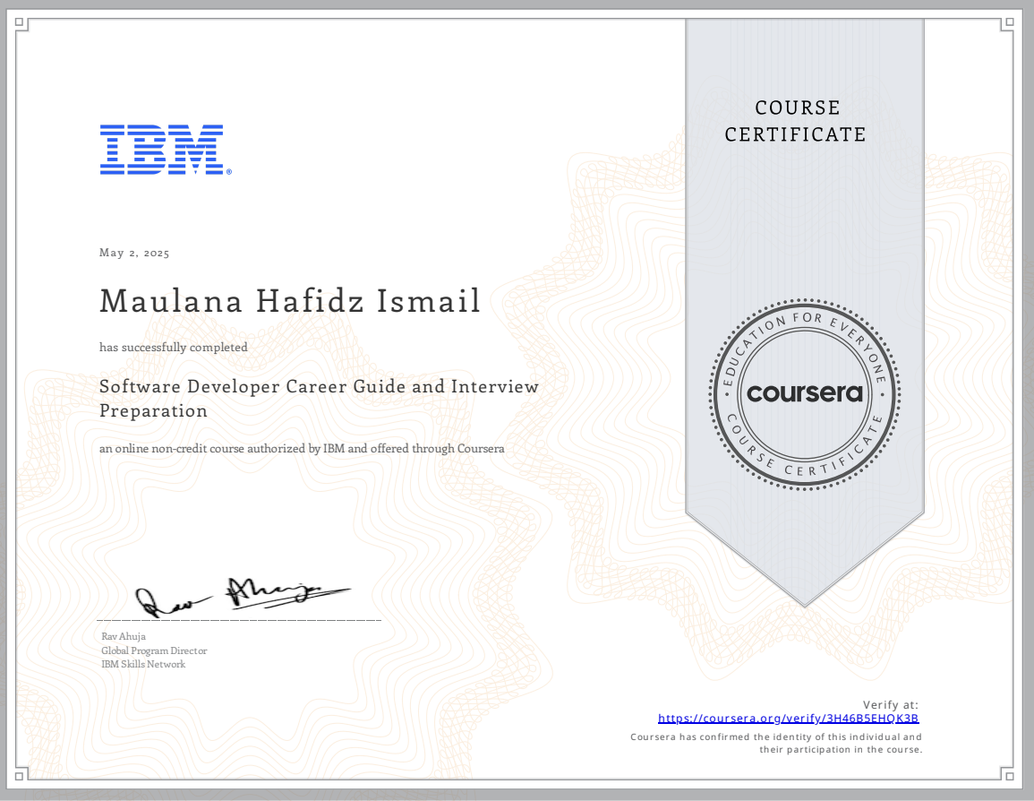 Software Developer Career Guide and Interview Preparation